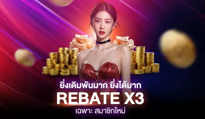 Rebate x3